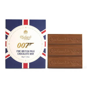 Charbonnel et Walker James Bond 007 Milk Chocolate Bar 80g